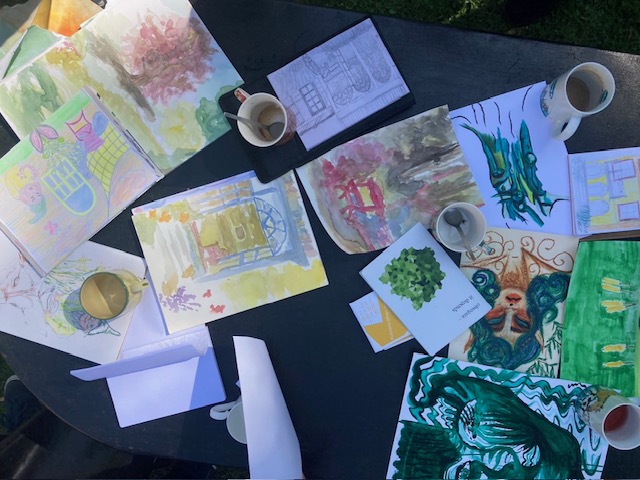 Aquarell Bildersammlung